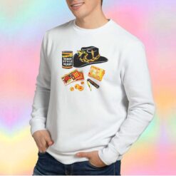 Night Beans Ringer Sweatshirt