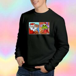 Santa Yelling Sweatshirt