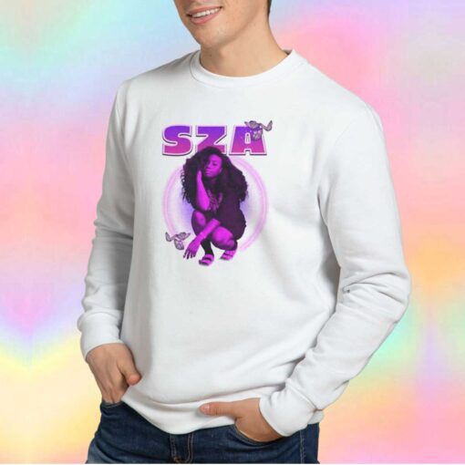 Sza Ctrl Butterfly Rap Hip Hop Vintage Sweatshirt