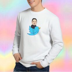 The Bird Is Freed Elon Musk Tweet Sweatshirt