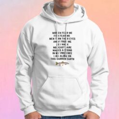 Women Fear Me Fish Hoodie