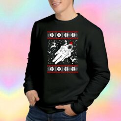 Astronaut Ugly Christmas Sweatshirt