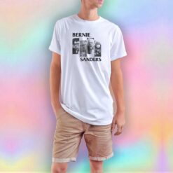 Bernie Sanders Black Flag Democratic T Shirt