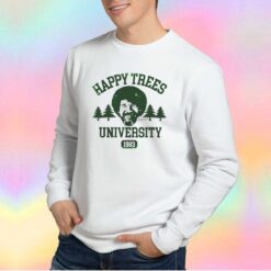 Bob Ross Happy Trees University Sweatshirt