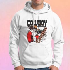 Cowboy Santa Claus Christmas Hoodie