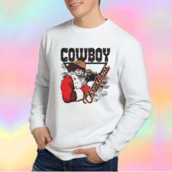 Cowboy Santa Claus Christmas Sweatshirt