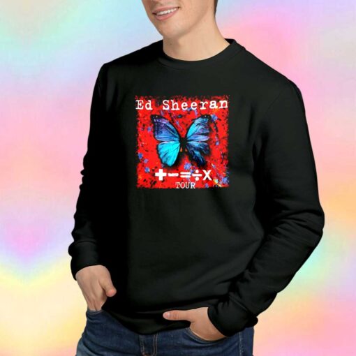 Ed Sheeran The Mathletics Concert Tour Sweatshirt