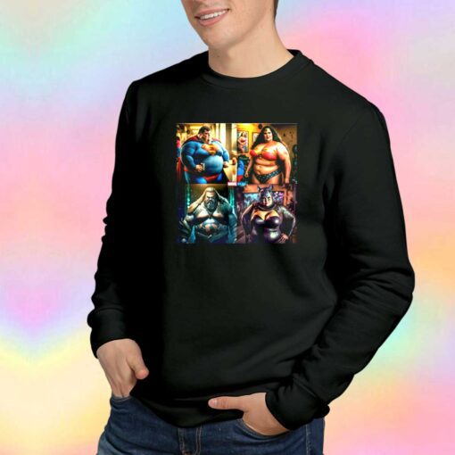 Funny Big Hero Marvel Parody Sweatshirt