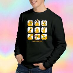 Funny Disney Pluto Moods Graphic Unisex Sweatshirt