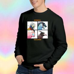 Godzila Demon Core Parody Sweatshirt