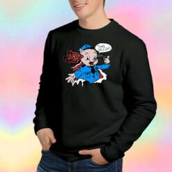 Joe Porky Pig Thats All Folks Sweatshirt