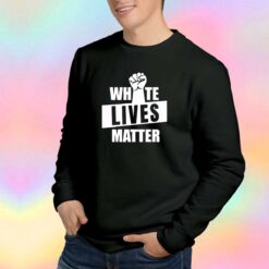 Kaye West White Lives Matter Sweatshirt