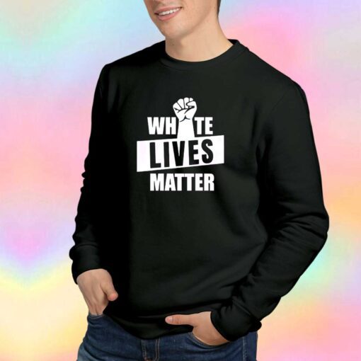 Kaye West White Lives Matter Sweatshirt