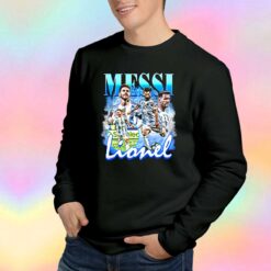 Lionel Messi Vintage Bootleg Sweatshirt