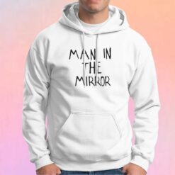 Man In The Mirror Graphic Unisex Hoodie
