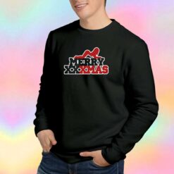 Merry XXXMas Xmas Parody Sweatshirt