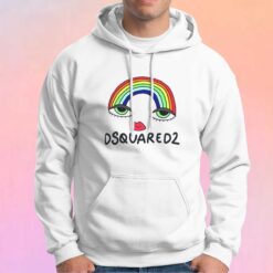 Messi DSQuared2 RainBow Hoodie