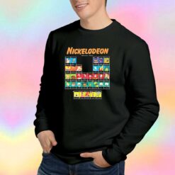 Nickelodeon Black Periodic Table of Nicktoons Sweatshirt