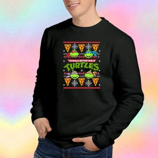 Ninja Turtles Ugly Christmas Unisex Sweatshirt