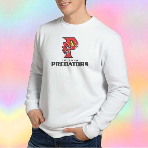 Orlando Predators Football Team Logo Sweatshirt