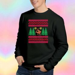 Reindeer Christmas Funny Sweatshirt