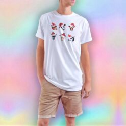 Santa Cow Merry Christmas T Shirt