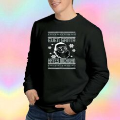 Santa Hates Michigan Ugly Unisex Sweatshirt