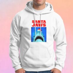 Santa Jaws Parody Christmas Hoodie