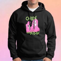 Scream Ghost Face Chillin And Killin Hoodie