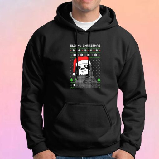 Slothy Xmas Unisex Hoodie