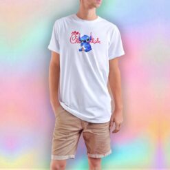 Stitch Drinking Chick Fil A Funny T Shirt