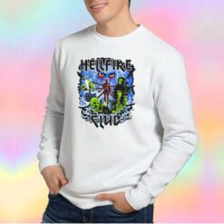 Stranger Things Villains Vecna Demogorgon Hunter Sweatshirt