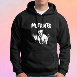 Vintage Mutants Misfits Wolverine Graphic Hoodie