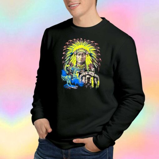 American Indian graphic Sweatshirt