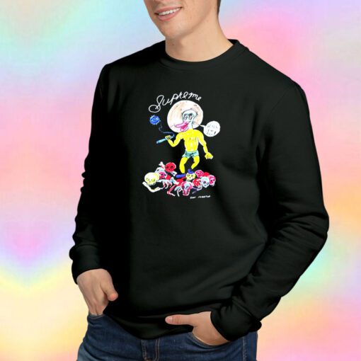 Daniel Johnston Kill Em All tee Sweatshirt