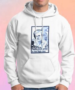 Elon musk Tesla Stock Price Hoodie