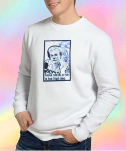 Elon musk Tesla Stock Price Sweatshirt