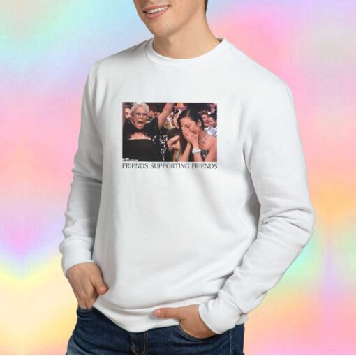 Jamie Lee Supporting Michelle Yeoh Sweatshirt
