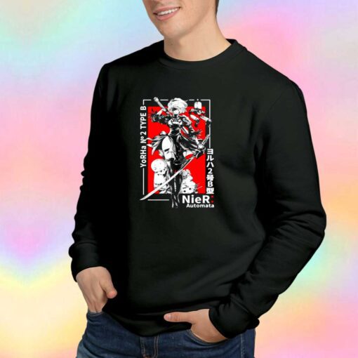 Nier Automata 2B YoRHa Sweatshirt