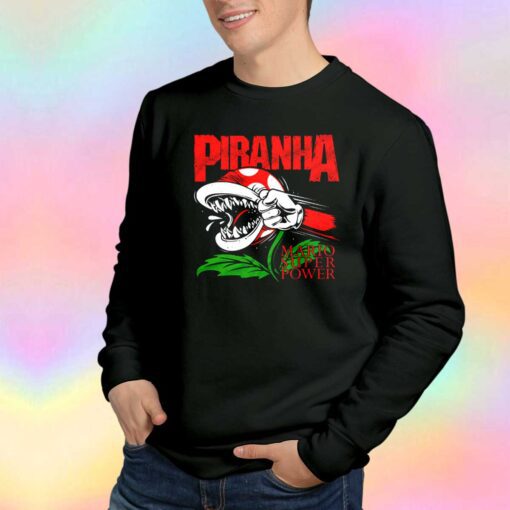 Piranha Mario Super Power Sweatshirt