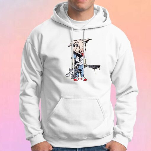 Sean Cliver pig head Hoodie