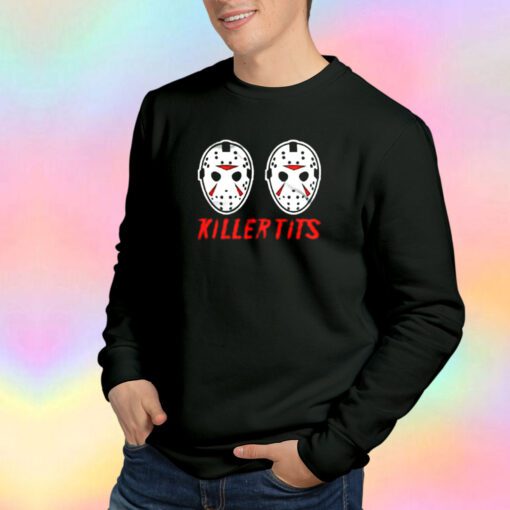 The Friday 13th Jason Mask Mashup Killer Sweatshirt