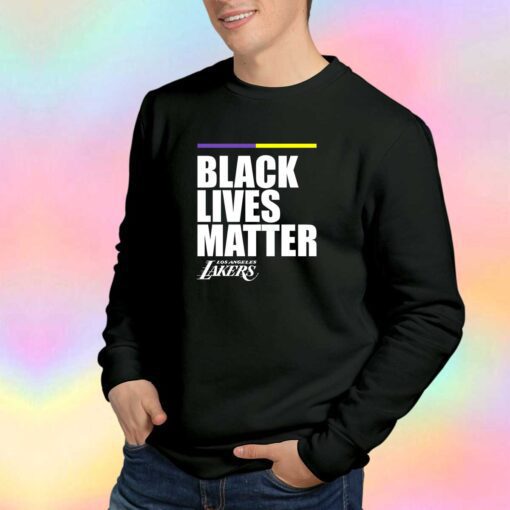 Black Lives Matter Los Angeles Lakers Tee Sweatshirt