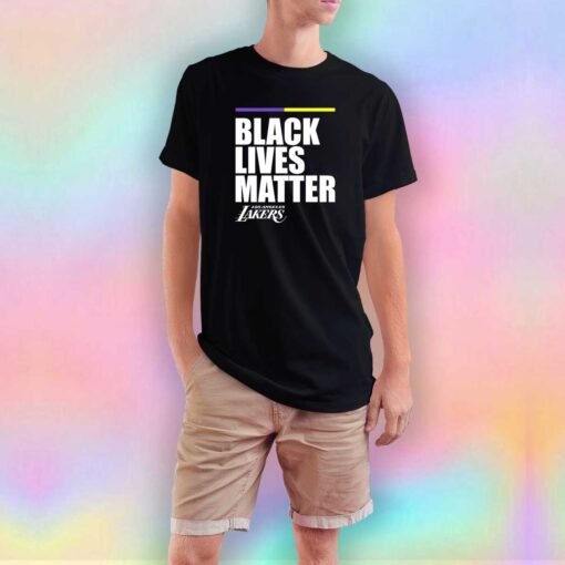 Black Lives Matter Los Angeles Lakers Tee T Shirt