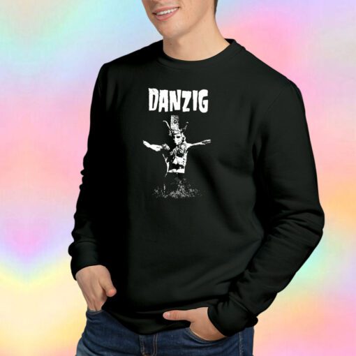 Danzig Skullman Cross Baphomet Sweatshirt