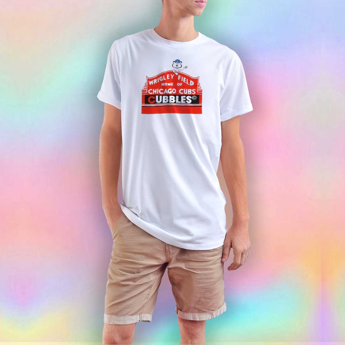 harry styles cubs shirt