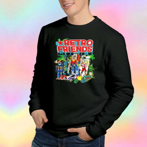 Retro Friends Tee Sweatshirt