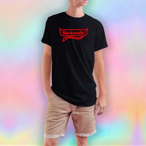 Sintendo Nintendo Logo Parody Tee T Shirt