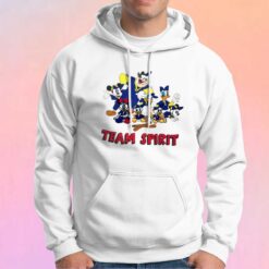 Team Spirit Mickey and Friends Vintage Hoodie