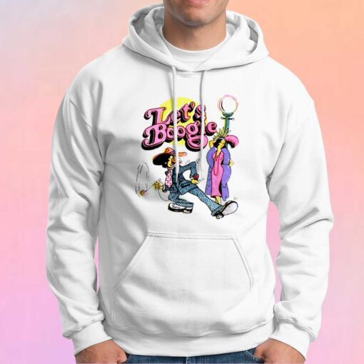 Vintage Super Cool Lets Boogie Tee Hoodie